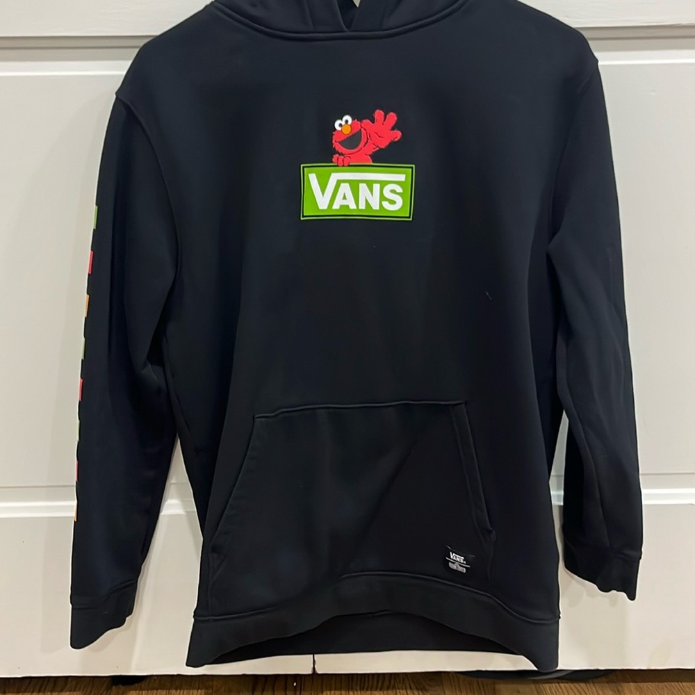 kids X-large black Sesame Street Vans hoodie